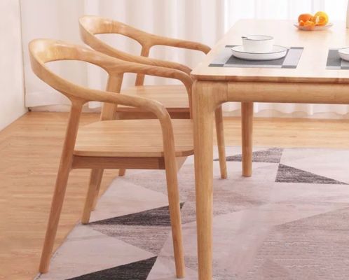 Sillones de madera de cuero de PU moderno sillas para el salón del hotel muebles sillas de comedor sillas de comedor de madera maciza silla de comedor específica