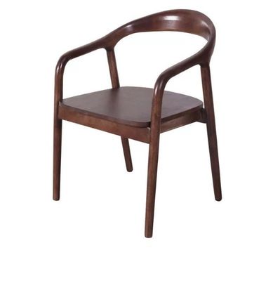 Sillones de madera de cuero de PU moderno sillas para el salón del hotel muebles sillas de comedor sillas de comedor de madera maciza silla de comedor específica