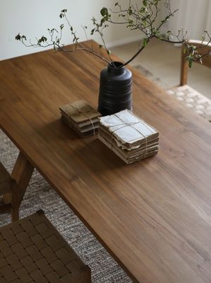 Muebles para el hogar modernos de madera sólida