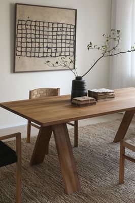 Muebles para el hogar modernos de madera sólida