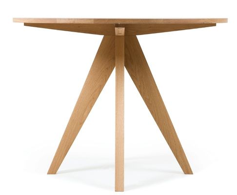 No Doblado Moderno de madera nórdica Muebles de mesa de café lateral de madera sólida Mesa de café acabado Nitrolacquer para el salón