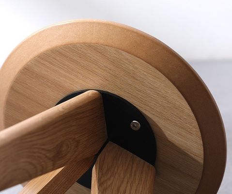 No Doblado Moderno de madera nórdica Muebles de mesa de café lateral de madera sólida Mesa de café acabado Nitrolacquer para el salón