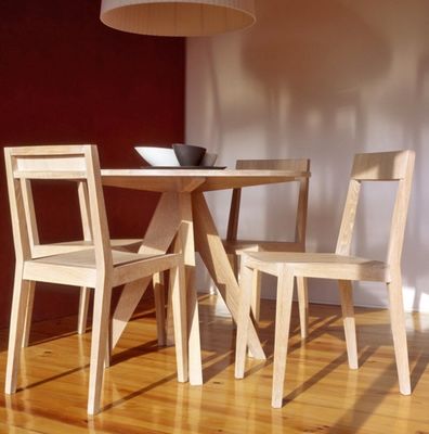 No Doblado Moderno de madera nórdica Muebles de mesa de café lateral de madera sólida Mesa de café acabado Nitrolacquer para el salón