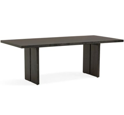 Muebles de mesa de madera para el hogar moderno Mesa de comedor de madera maciza para el comedor