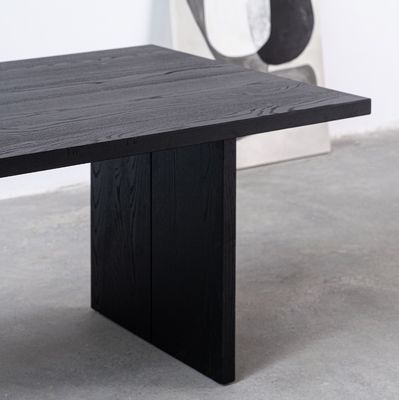 Muebles de mesa de madera para el hogar moderno Mesa de comedor de madera maciza para el comedor