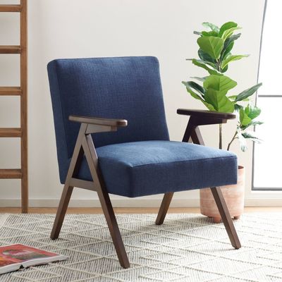 Casa Muebles Silla personalizada Silla de madera maciza con diseño y tela / cuero de PU