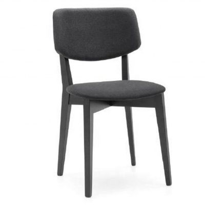 Silla de comedor de madera sólida de diseño moderno con embalaje de correo y estilo de lujo