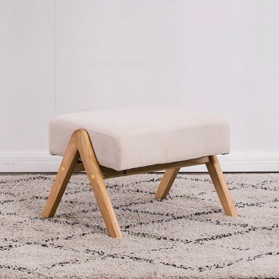 Cuadro de madera de caucho silla mecedora única nórdica Sofá moderno para apartamentos pequeños Balcón y dormitorio a petición del cliente