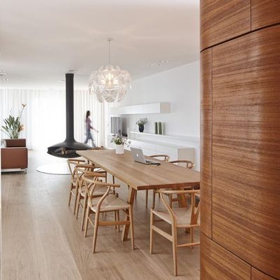 Embalaje de correo N Muebles de restaurante de diseño japonés sillas de comedor de madera maciza para restaurante