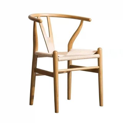 Embalaje de correo N Muebles de restaurante de diseño japonés sillas de comedor de madera maciza para restaurante