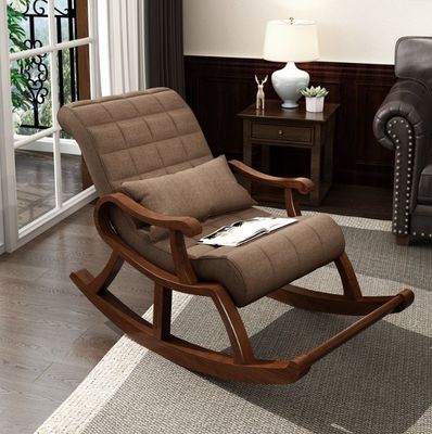 Embalaje de correo Silla moderna de madera sólida de tejido Sala de estar Silla de estar para muebles para el hogar