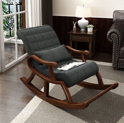 Embalaje de correo Silla moderna de madera sólida de tejido Sala de estar Silla de estar para muebles para el hogar