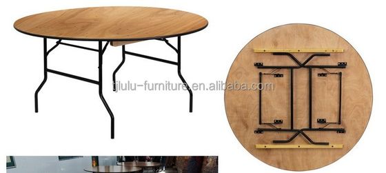 Estilo industrial Mesa de comedor de restaurante de madera de hierro Mesa de comedor plegable de madera personalizada para las necesidades del mercado de muebles para el hogar