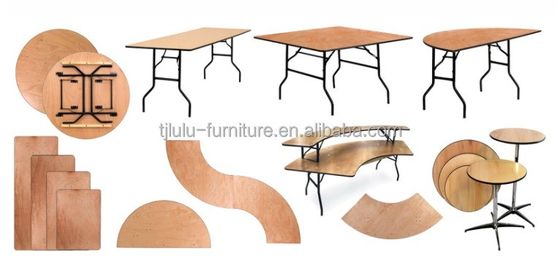 Estilo industrial Mesa de comedor de restaurante de madera de hierro Mesa de comedor plegable de madera personalizada para las necesidades del mercado de muebles para el hogar