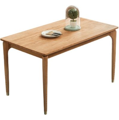 Muebles de mesa y silla de madera de mesa y silla de comedor de estilo nórdico moderno con diseño