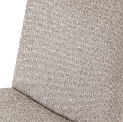Madera natural de madera sólida Recreación de la oficina trasera de la casa Tapicería de estilo nórdico Silla de comedor para la escuela