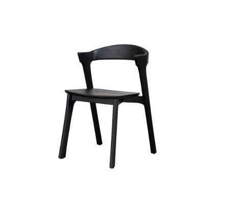 Silla de comedor de madera sólida de estilo moderno europeo para muebles de hotel en madera de ceniza
