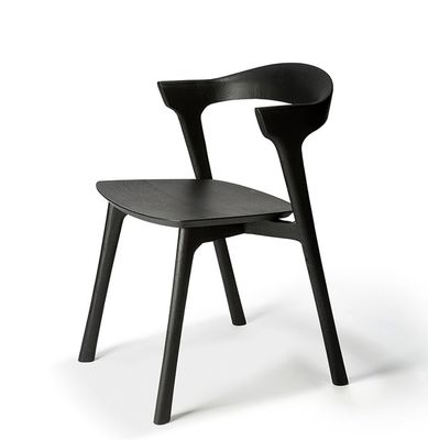 Silla de comedor de madera sólida de estilo moderno europeo para muebles de hotel en madera de ceniza