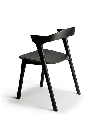 Silla de comedor de madera sólida de estilo moderno europeo para muebles de hotel en madera de ceniza