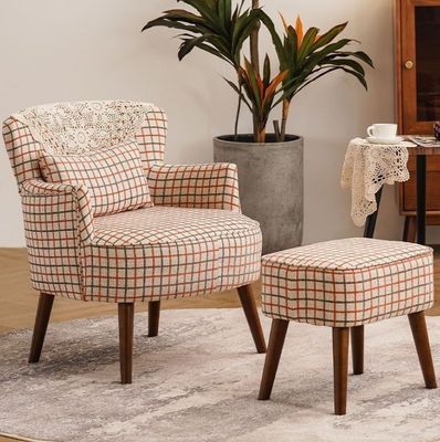 Sillones de brazo de madera para muebles de sala de estar de diseño americano moderno Silla de ocio de madera maciza