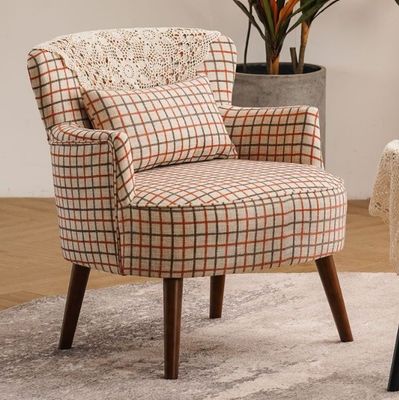 Sillones de brazo de madera para muebles de sala de estar de diseño americano moderno Silla de ocio de madera maciza