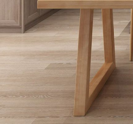 Muebles modernos de mesa de comedor de madera sólida para comedor y cocina L120*W70*H75CM