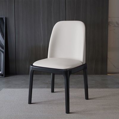 Muebles de comedor modernos silla de madera con construcción de madera maciza