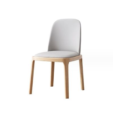 Muebles de comedor modernos silla de madera con construcción de madera maciza