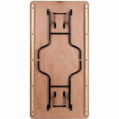 Mesa de comedor específica Nitrolacquer de acabado estilo industrial