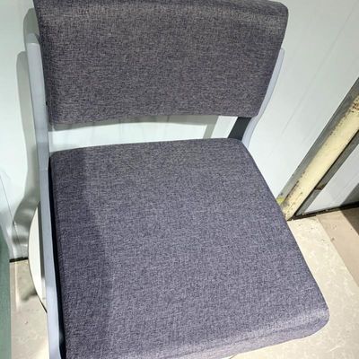 Sillón trasero y comedor de madera natural sin piernas silla de suelo para el salón diseño minimalista