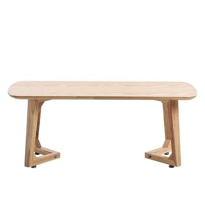 Muebles de mesa de café de madera sólida moderna con acabado de nitrolacquer para el salón Muebles de estilo nórdico