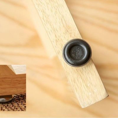 Mesa de café de madera sólida de diseño nórdico moderno y práctico para el entorno del edificio de oficinas