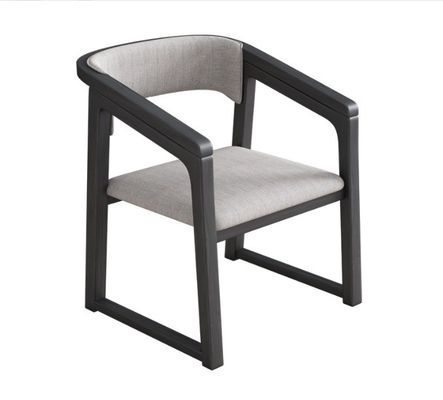 Color personalizado Madera sólida silla de madera de cuero de PU W56*D51*H71CM silla de comedor de diseño nórdico silla de madera moderna