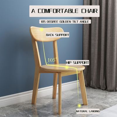 Tablas y sillas de comida rápida de madera sólida y restaurante con marco de madera de caucho a precios personalizados