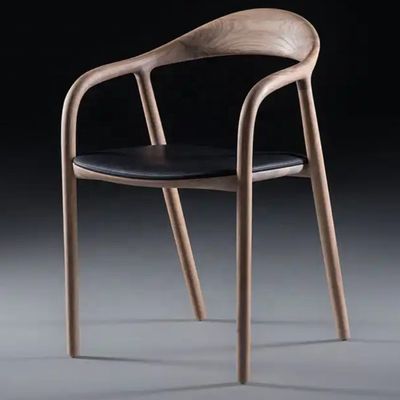 Silla de comedor de madera maciza para restaurante y comedor Límites de peso 150 kg Estilo de diseño EUROPEO