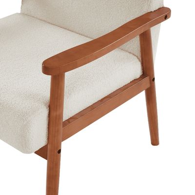 Silla de sofá de madera de tejido sólido de exterior silla de madera para sala de estar y hotel correo de embalaje N silla de asiento blando de diseño moderno
