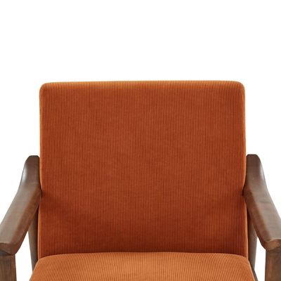 Sillón de sofá de madera sólida Sillón de sofá de madera sólida con paquete de correo en estilo silla de ocio