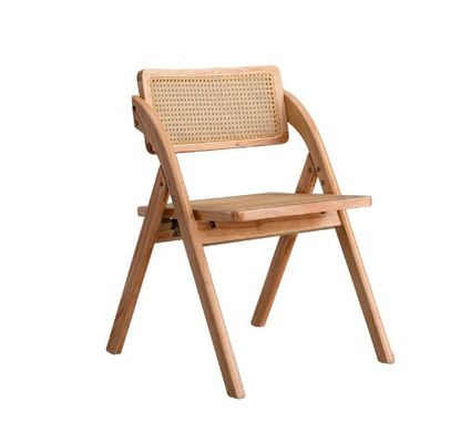 Edificio de oficinas y comedor Silla de boda de madera con diseño plegable