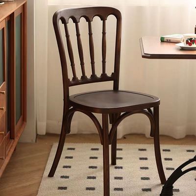 Silla Chivari de madera maciza clásica de ratán sillas de comedor de bodas para eventos de bodas