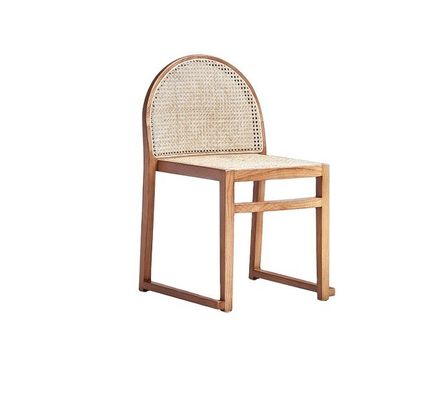 Muebles de comedor de hotel silla de comedor de ratán moderna para restaurante natural moderno