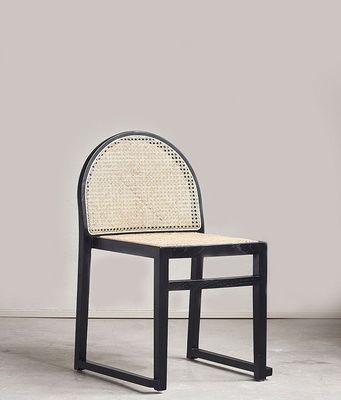 Muebles de comedor de hotel silla de comedor de ratán moderna para restaurante natural moderno