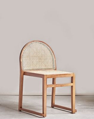 Muebles de comedor de hotel silla de comedor de ratán moderna para restaurante natural moderno