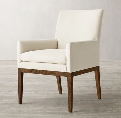 Silla de comedor de madera tapizada para restaurante y hotel moderno