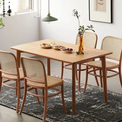 Muebles comerciales Silla de comedor de madera maciza para restaurantes Muebles de bar