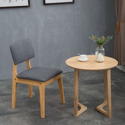 Muebles de comedor modernos sillas de madera maciza con acabado de nitrolacquer para muebles de restaurante