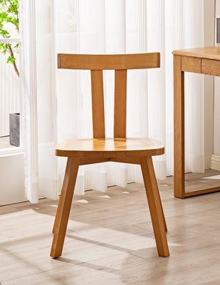 Embalaje de correo estilo moderno silla plegable de rotín de madera para oficina y comedor