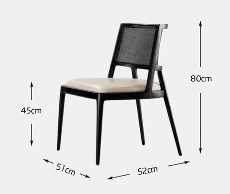Muebles de comedor de madera modernos para hoteles de lujo sillas de restaurante de rotín modernas