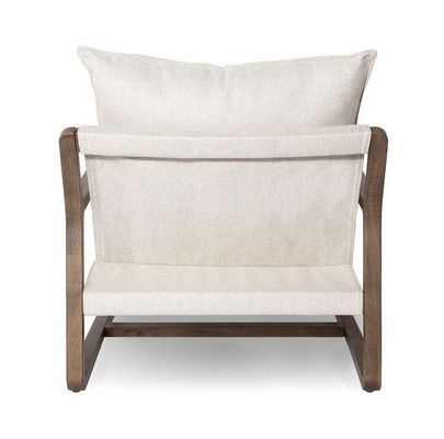 Silla de salón de madera moderna en color natural / nuez para la decoración del salón
