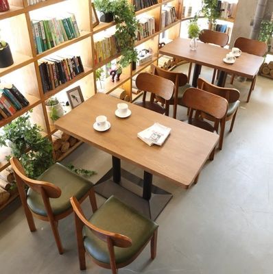 Hotel Restaurante Sin brazos Nordic silla de comedor de madera con marco de madera de caucho