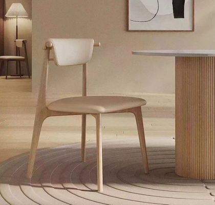 Suministro de sillas de madera modernas Otros diseños W50*D56*H80CM Perfecto para el hogar Muebles Cafetería Cocina Restaurante y comedor
